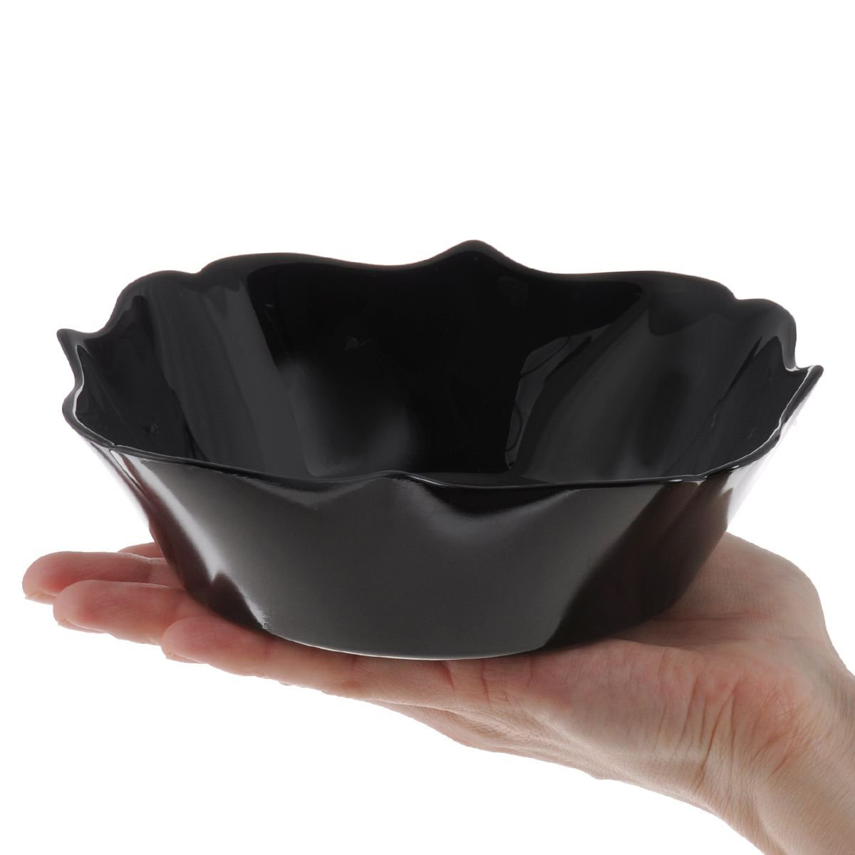 Салатник "luminarc" authentic black 16 см, 550 мл (24)