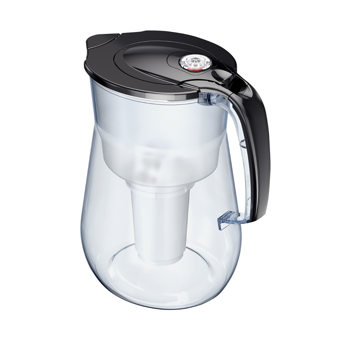 Фильтр-кувшин "прованс" а5 модель р140а5fm  4,2 л (черный) (1/6) "аквафор"