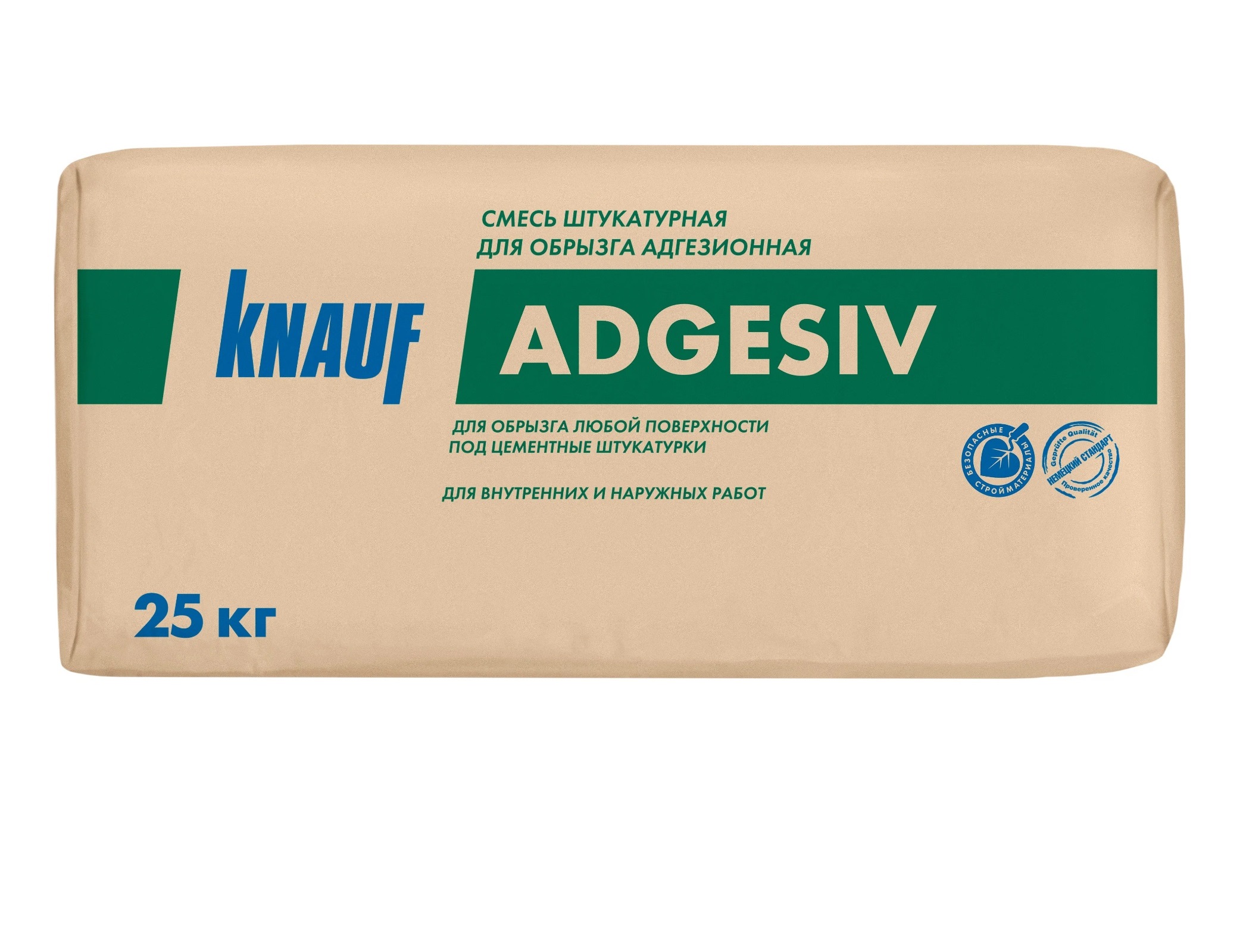 Штукатурка КНАУФ Адгезив (KNAUF Adgesiv) для обрызга 25 кг