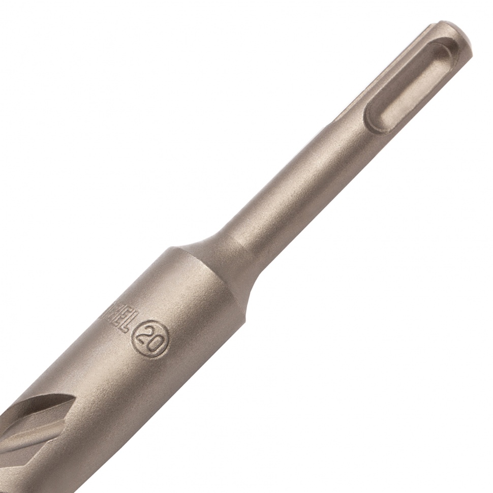 Бур по бетону, двойная спираль, три пылеотводящие кромки, 20 x 460 мм DENZEL (705049)