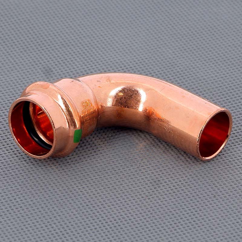 Угол-вставка пресс медный Profipress VIEGA 22