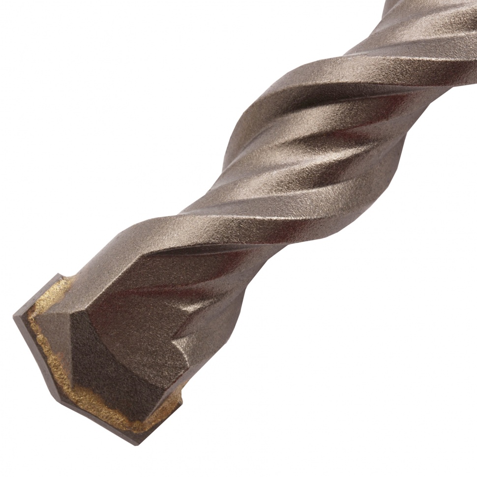 Бур по бетону, двойная спираль, три пылеотводящие кромки, 16 x 260 мм DENZEL (705038)