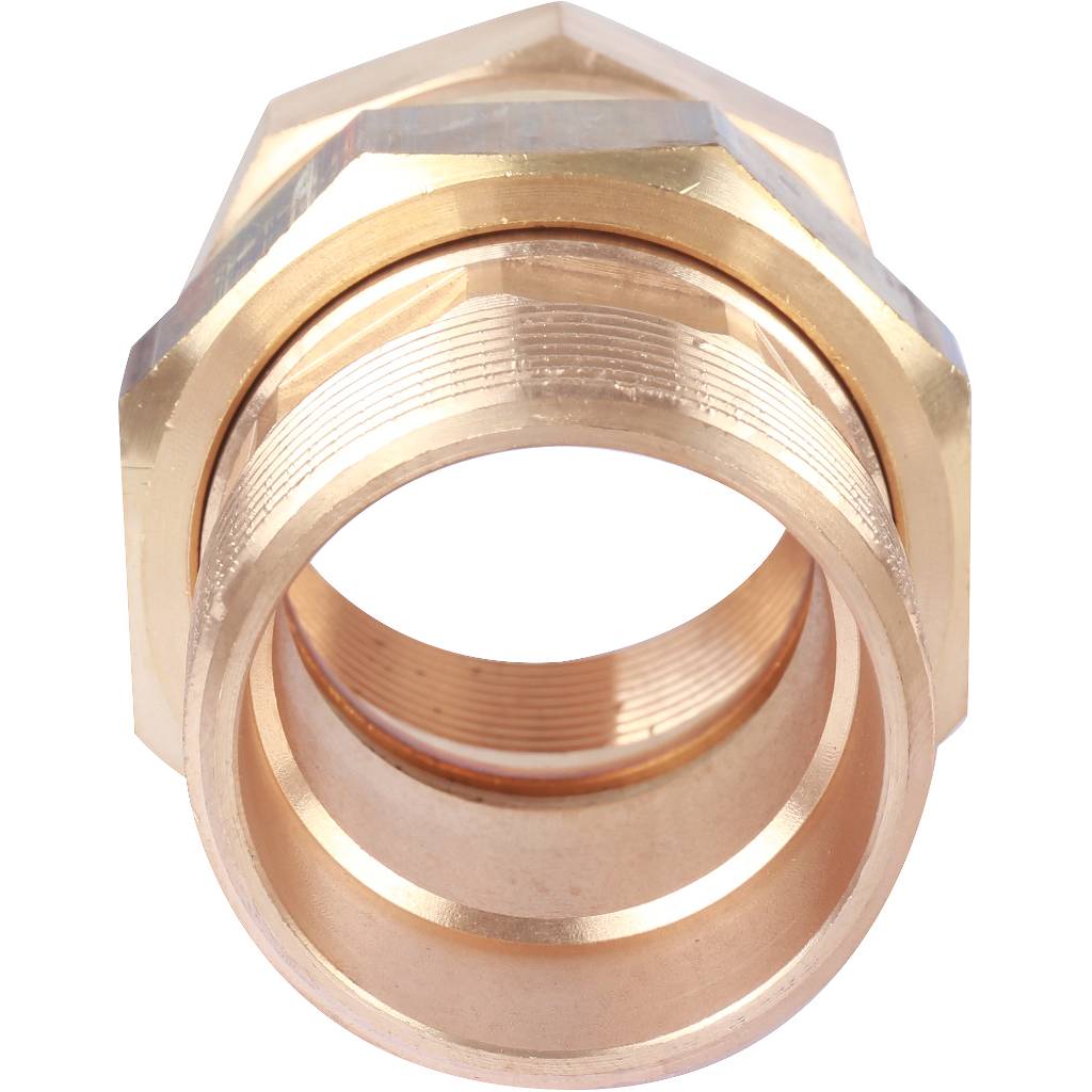 Американка резьбовая ВН 1"1/2 с плоским уплотнением бронза VIEGA (271336)