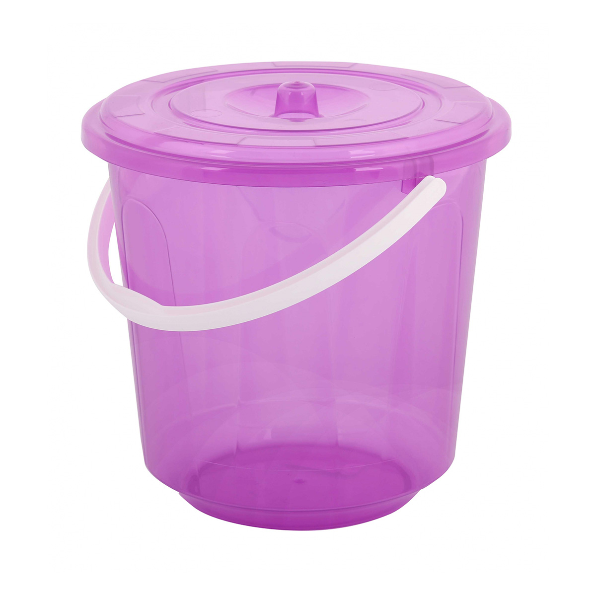 Ведро пласт. "хозяюшка"   5 л с крышкой (1/10) "альтернатива" м1178