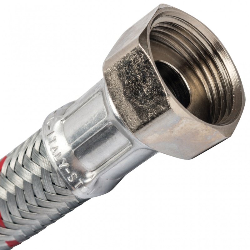 Гибкая подводка для воды НР 1"1/4 х ВР 1"1/4 STOUT - 1000 мм