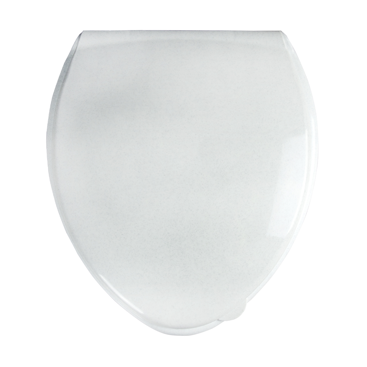 Сиденье для унитаза белый мрамор (1/9) "мультипласт"