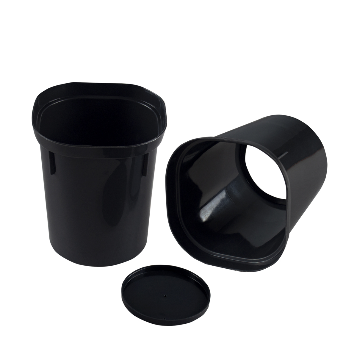 Набор для рассады (6 горшочков 400 мл на поддоне) оникс (1/6) "ingreen"  ing6035чр