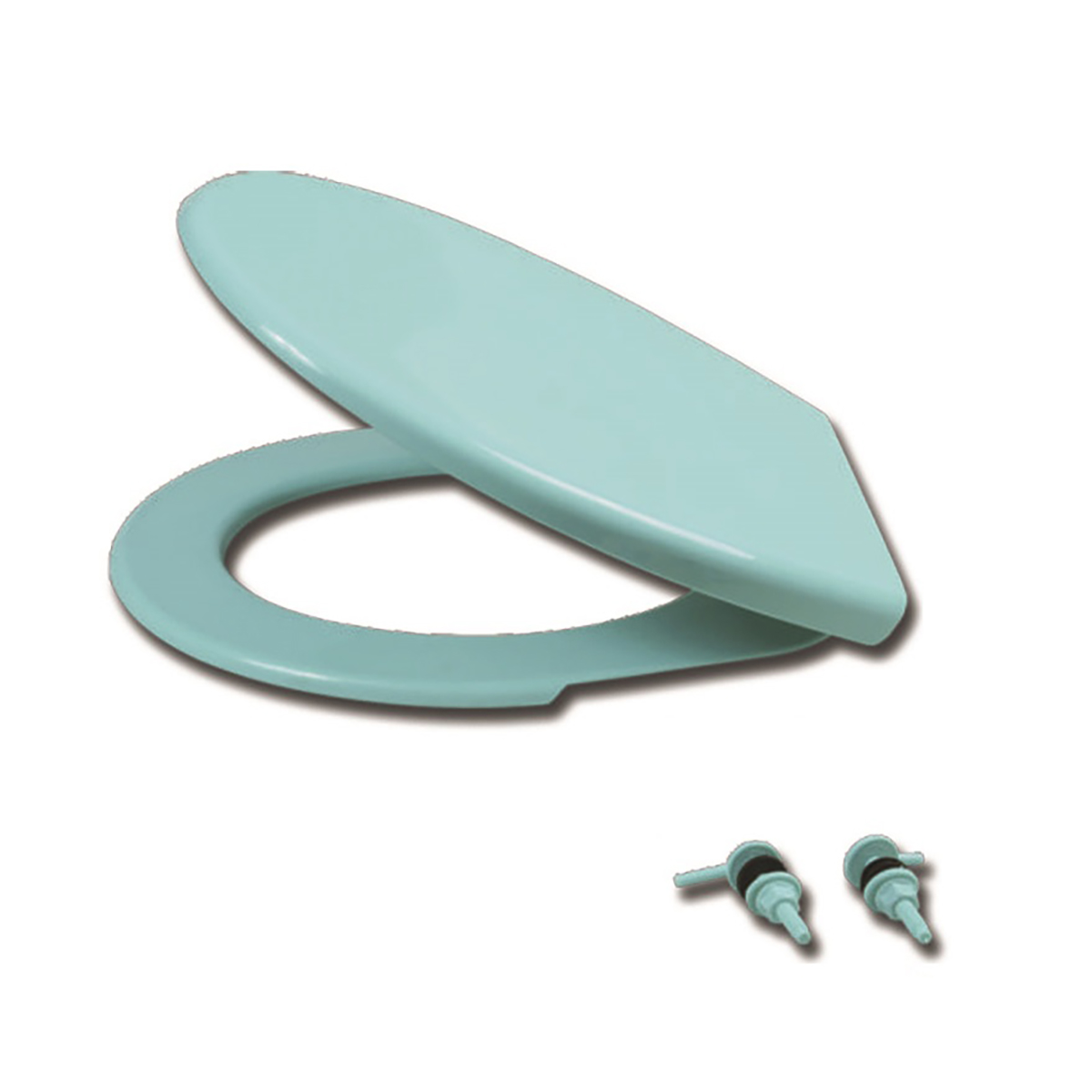 Сиденье для унитаза "виктория" салатовое (1/15) "вирпласт"