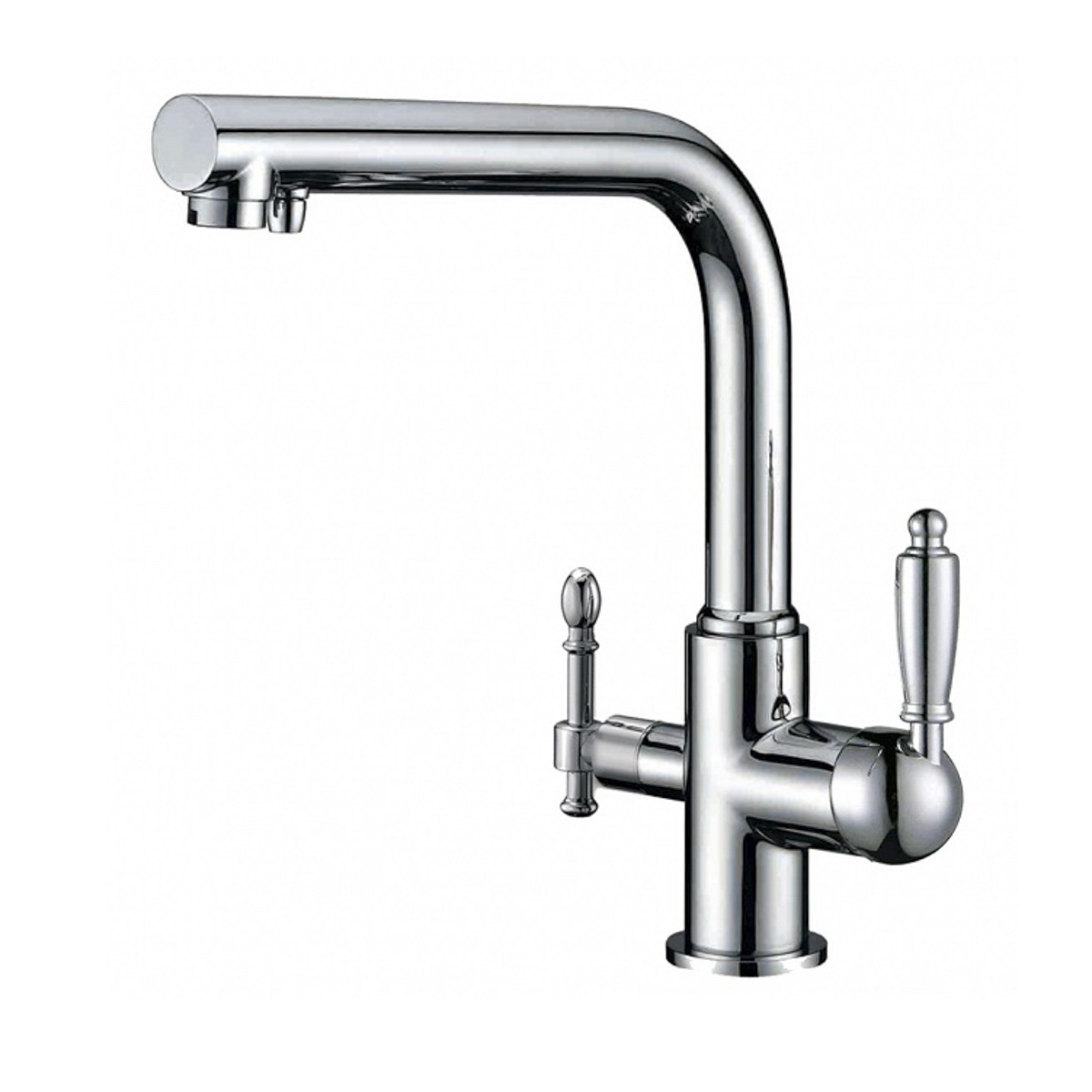 Смеситель для кухни с подключ. к фильтру питьев. воды zr 313 yf-33 "zorg"