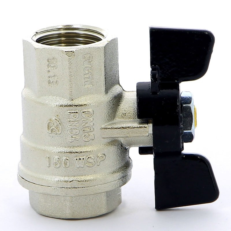 Кран шаровый BUGATTI OREGON 1"1/4 ВВ бабочка