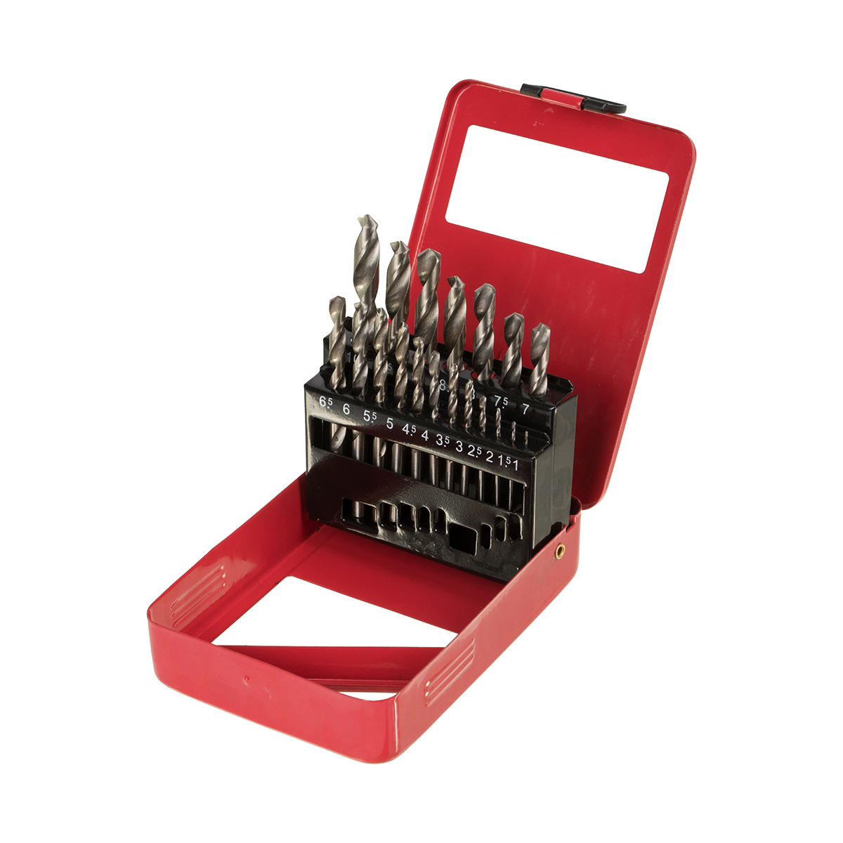 Сверла по металлу 1-10 мм набор 19 шт. (1/5) "вихрь"