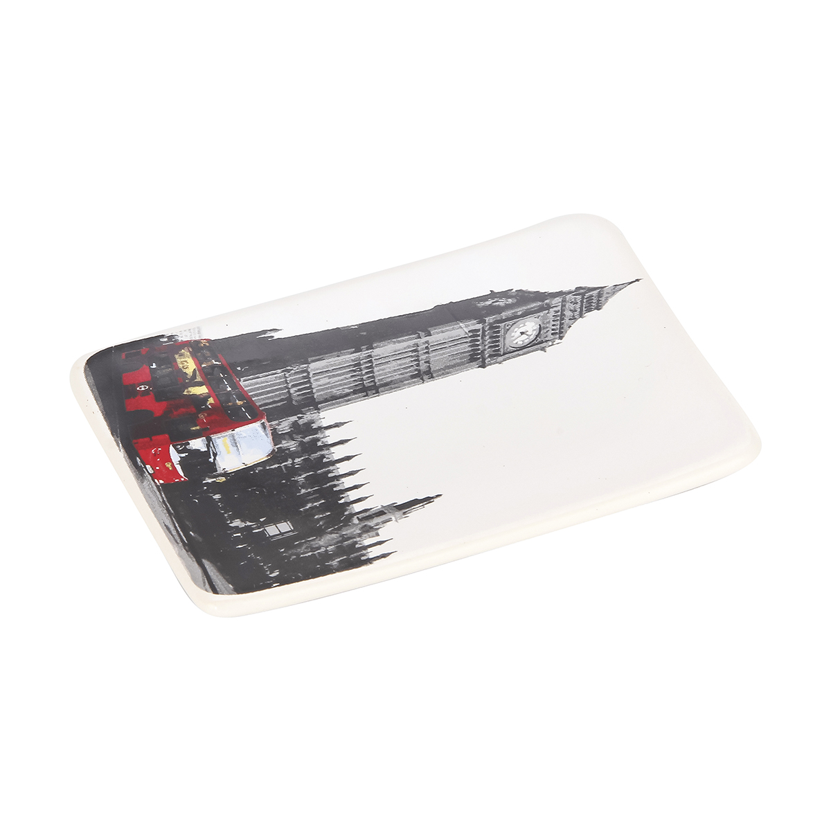 Мыльница "лондон" sd-l, керамика (1/4/24) "рыжий кот"