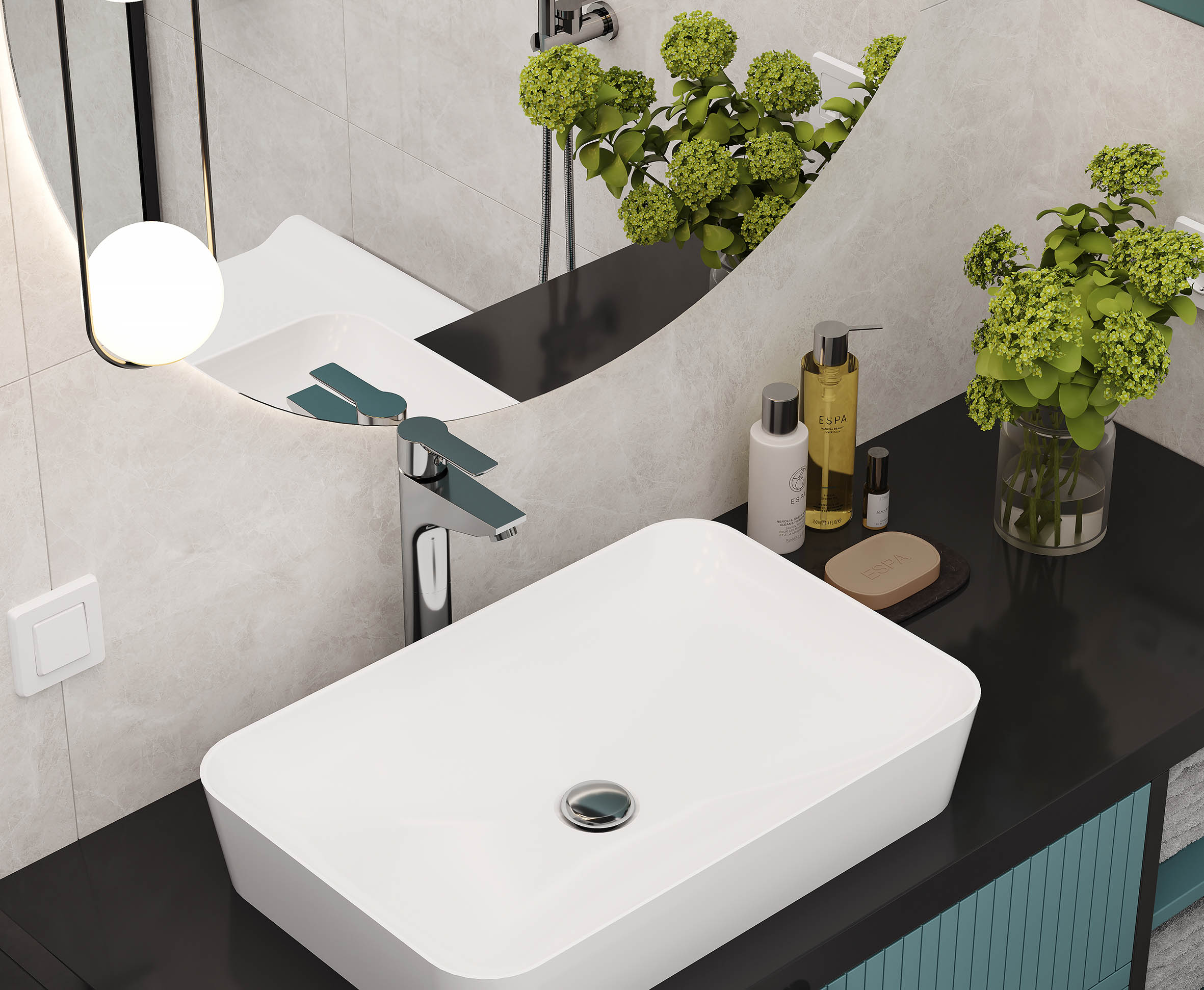 Orlando blanco керамогранит светло-серый полированный 60x60