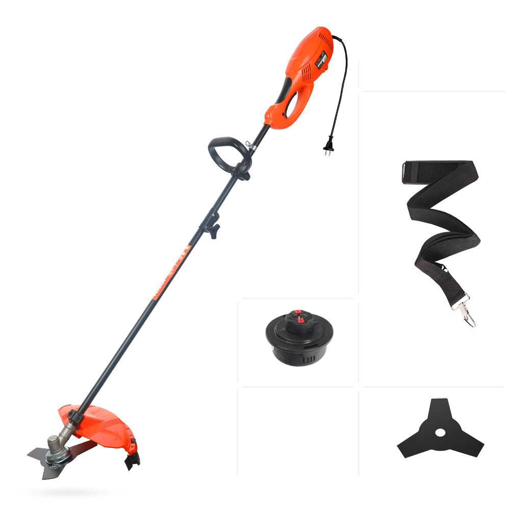 Триммер электрич. et-1000 1000 вт (с ножом) (1/2) "patriot" 250304420