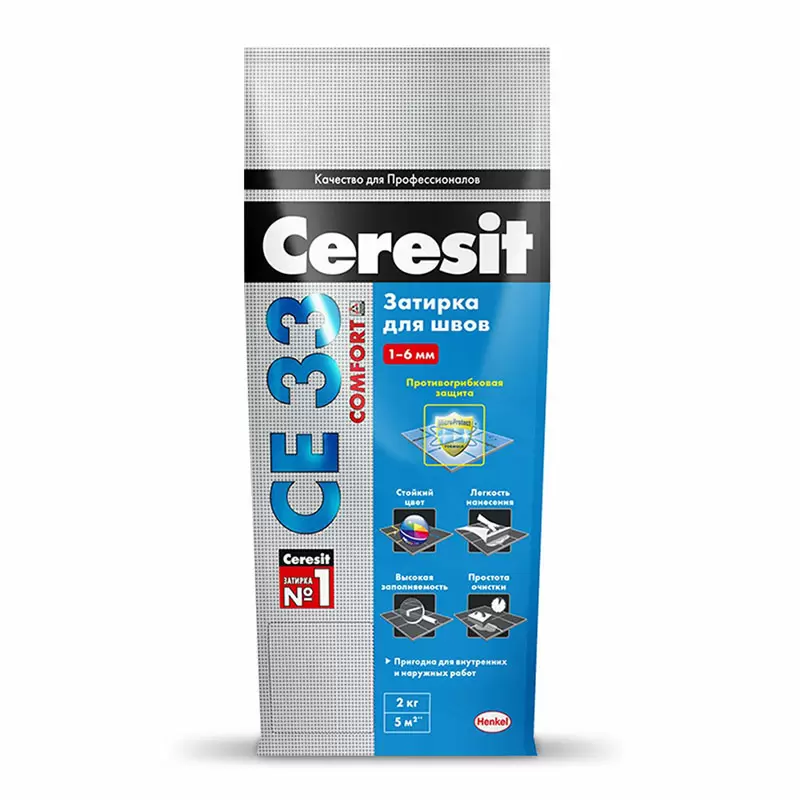 Ceresit CE 33 Comfort / Церезит затирка для плитки