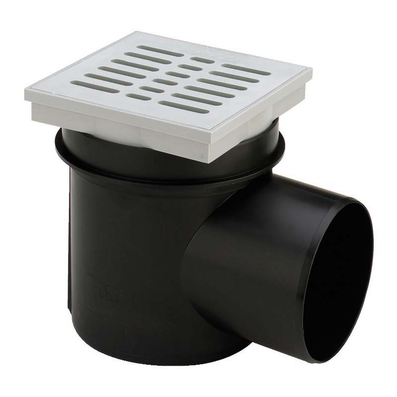 Трап 100 х100 VIEGA с гидрозатвором подвальный Kellermeister