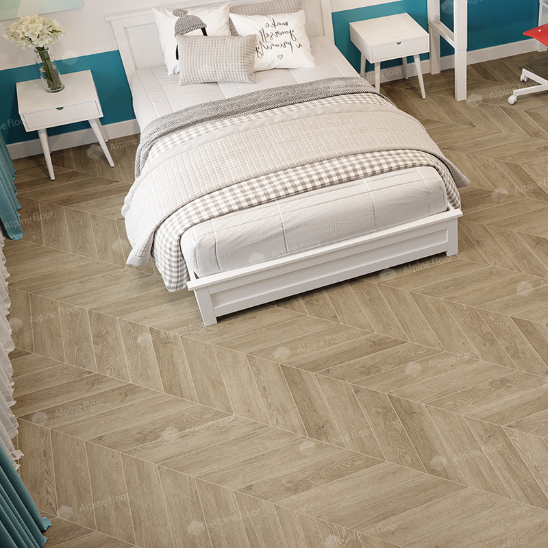 SPC Ламинат Alpine Floor SPC Chevron Alpine ECO 18-2 Дуб Ваниль Селект 4V 43кл