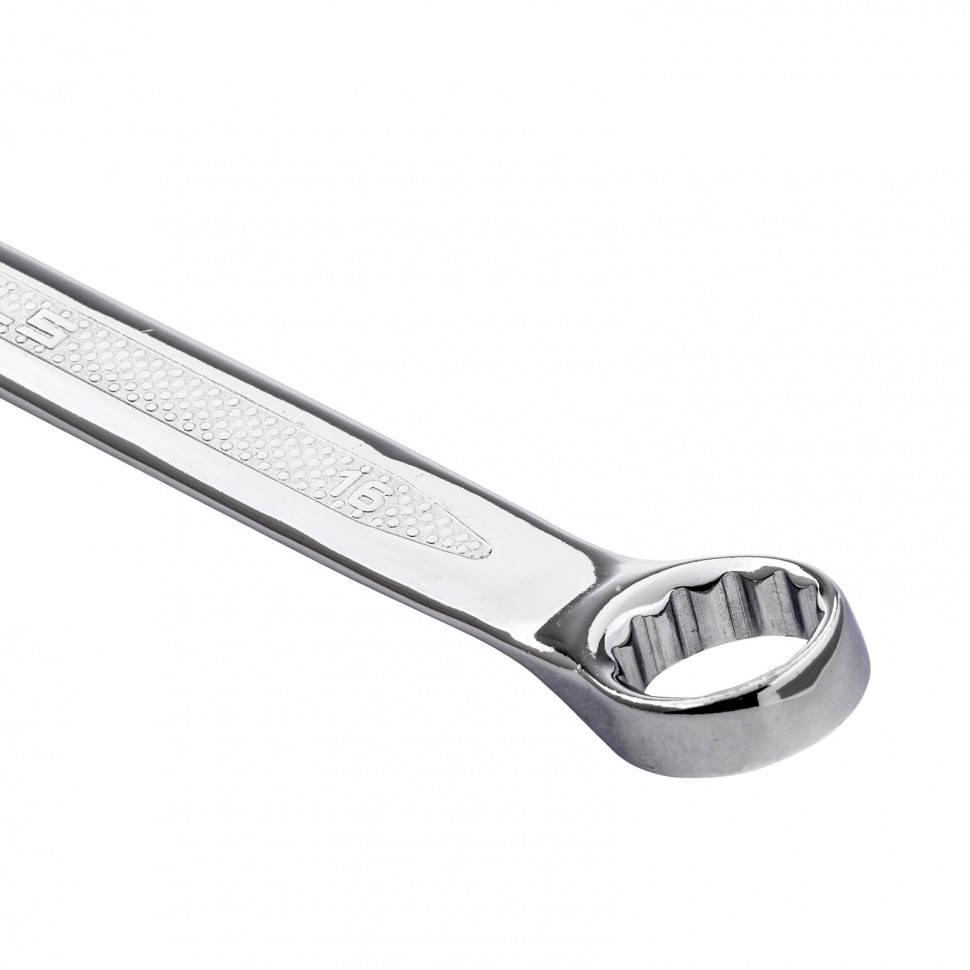 Ключ комбинированный, 16 мм, CrV, антислип Stels (15253)