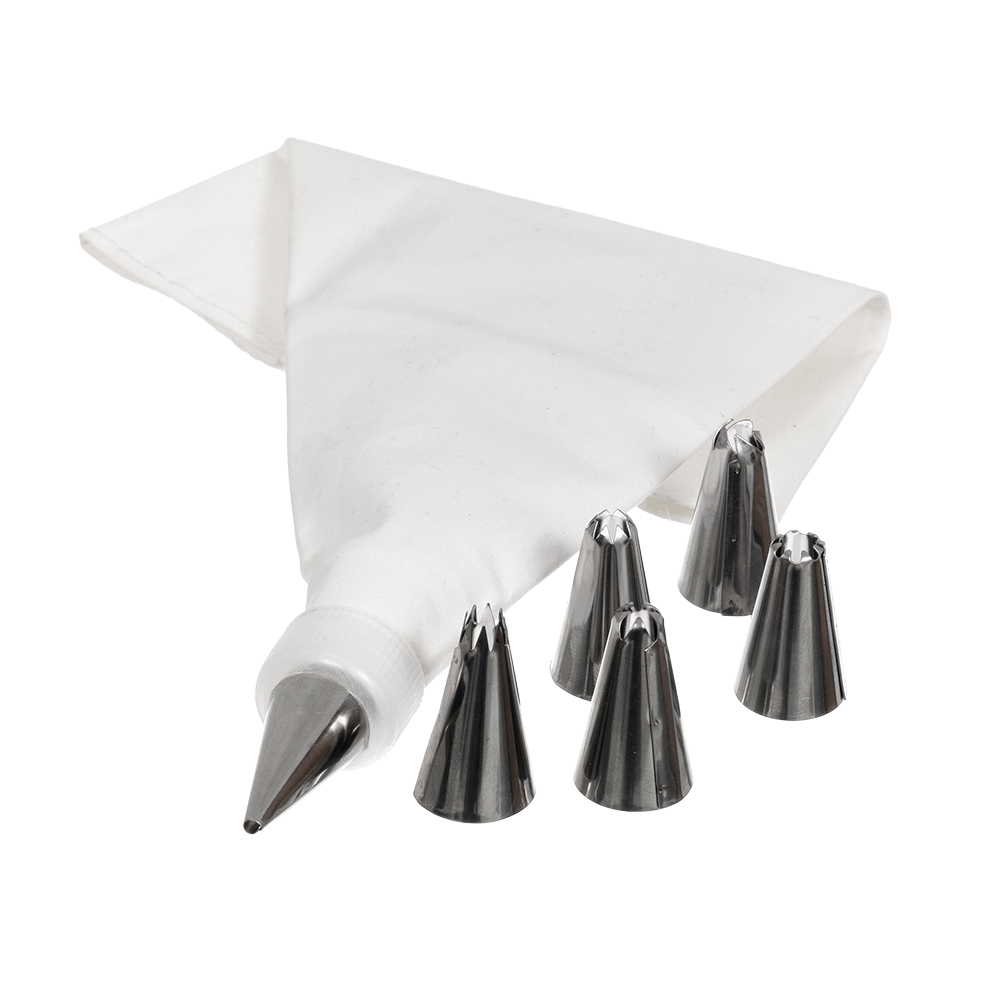 Декоратор для крема 6 насадок (сталь) (1/18) "marmiton" 16182