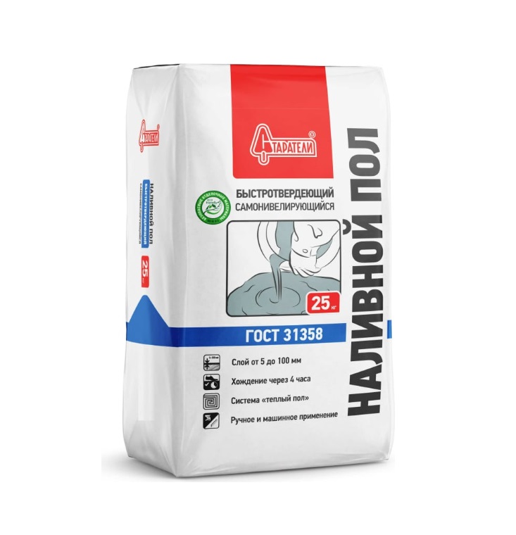 Пол наливной Старатели Быстротвердеющий 25кг