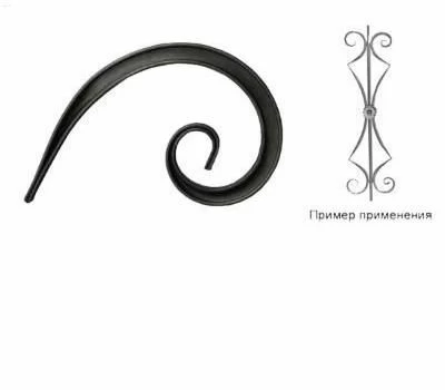 Элемент орнамента - запятая Арт. 15100