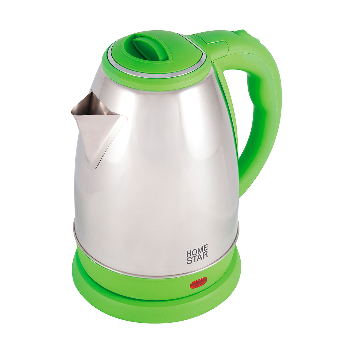 Чайник электр. "homestar" hs-1028 1,8 л (1/12) сталь (зеленый)