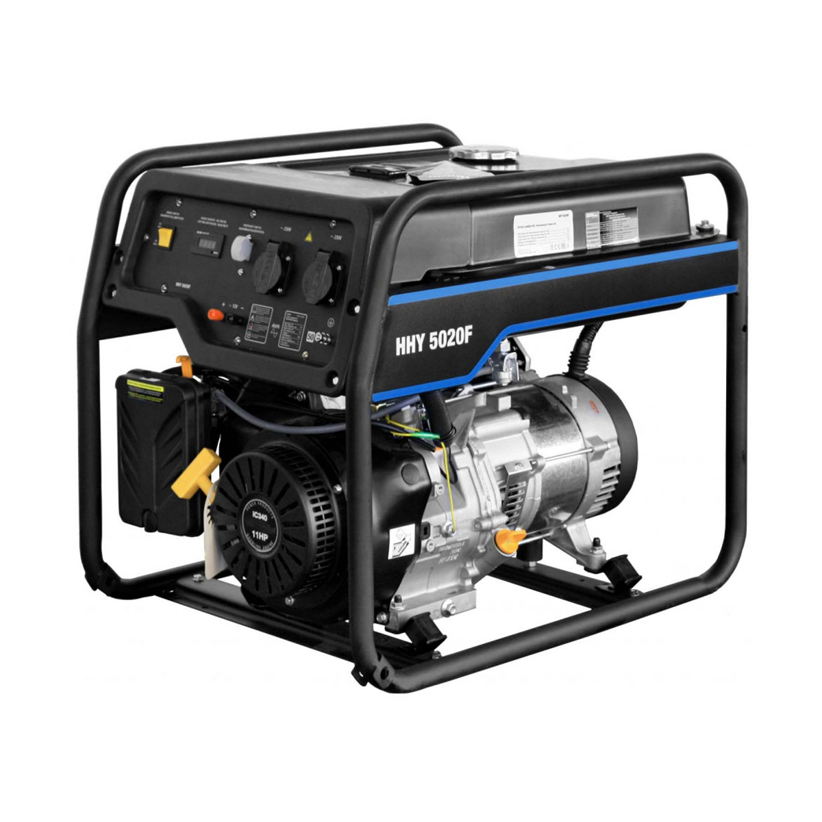 Генератор бензиновый hhy 5020f (1) "hyundai"