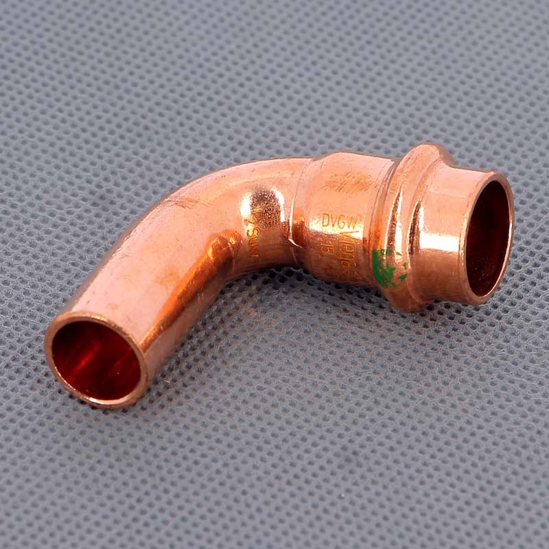 Угол-вставка пресс медный Profipress VIEGA 15