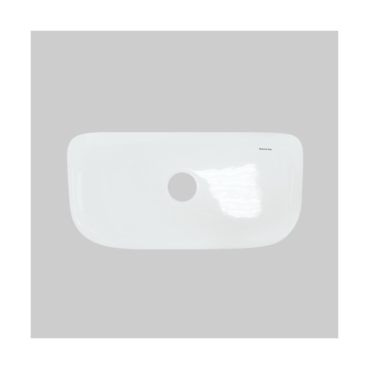 Унитаз напольный "стандарт" эконом белый "sanita" wc.cc/standart/1-p/wht.g/s1