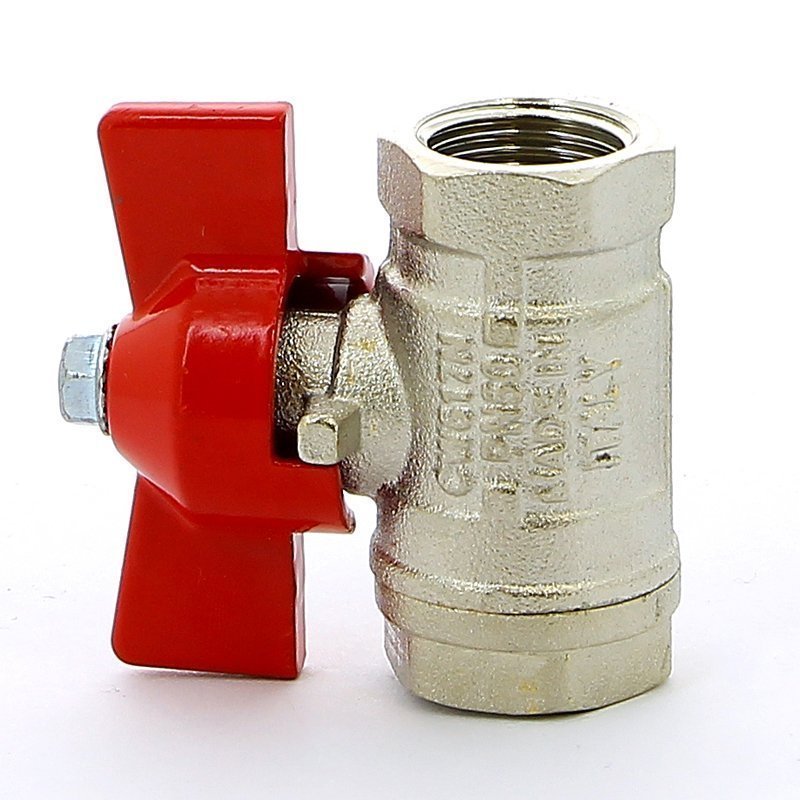 Кран шаровый ITAP 3/8'' ВВ бабочка IDEAL