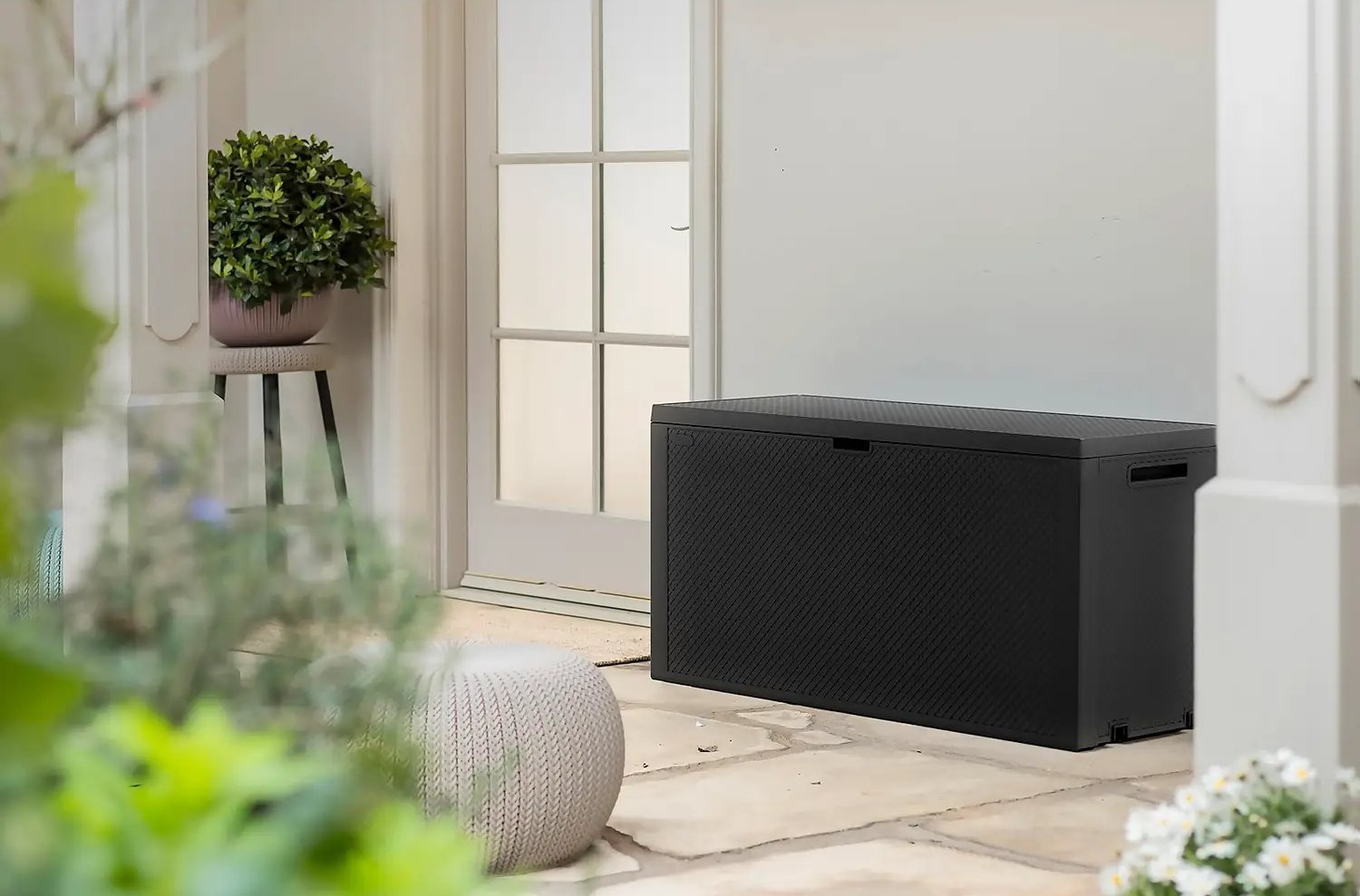 Сундук Эмили (EMILY STORAGE BOX) 280л, графит