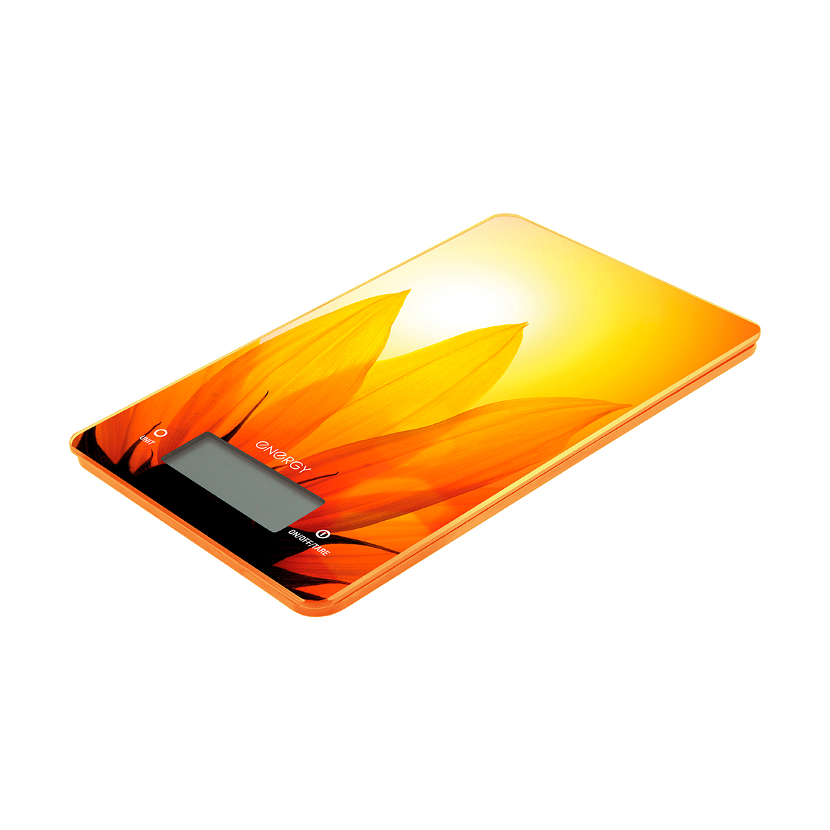 Весы кухонные электронные "energy" en-423 стекло (подсолнух) (1/12)