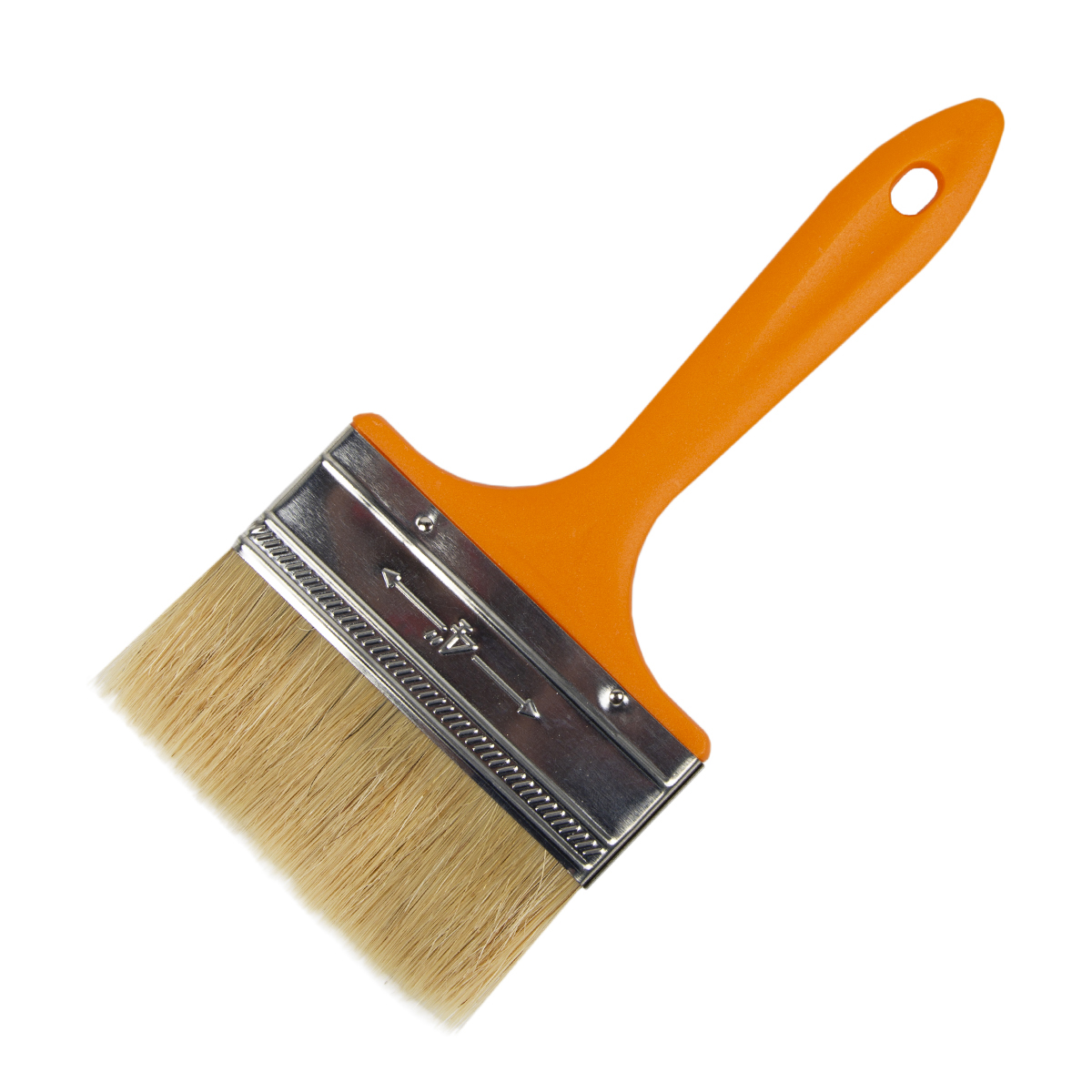 Кисть плоская "шабашка" №4 /100 мм (12/240) пласт.ручка  109-4240