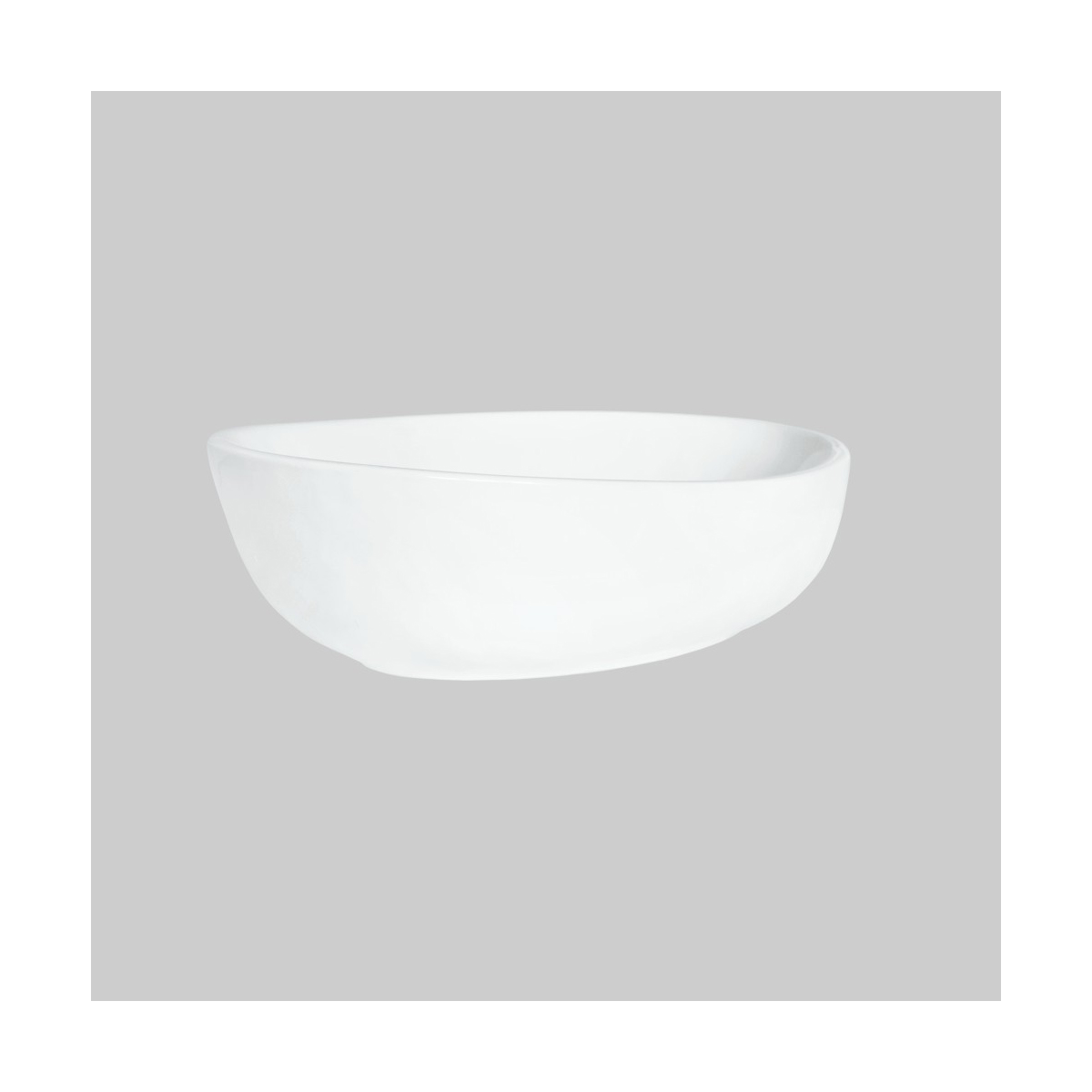 Раковина накладная "ringo cut 53" белая "sanita luxe"  wb.ct/ringo/54-n.cut/wht.g/s1