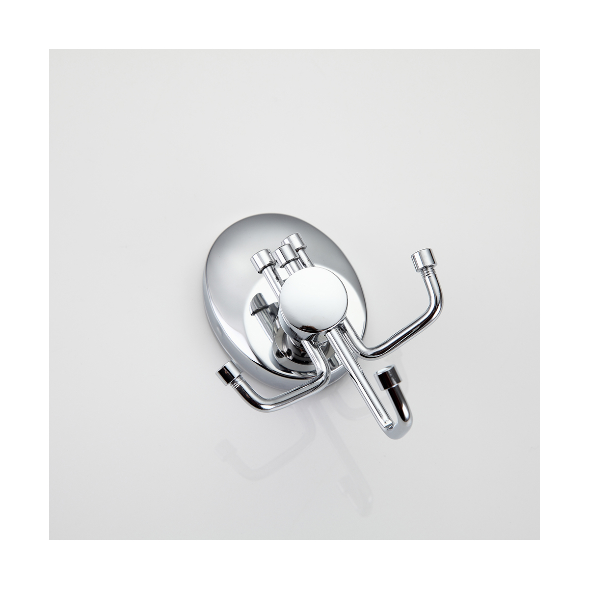 Крючок тройной f1605-3, хром (1/25/50) "frap"