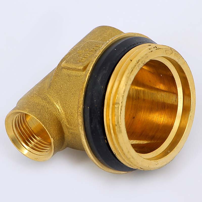 Концевик (тройник) для коллектора TIEMME 1/2"х1"1/4х3/8"