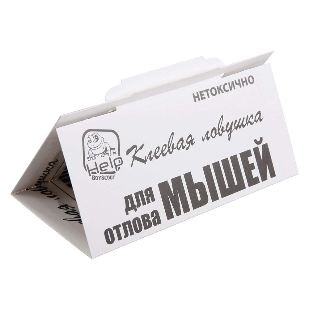 Ловушка для мышей клеевая (упак. 2 шт.) (1/50) "help" 80260