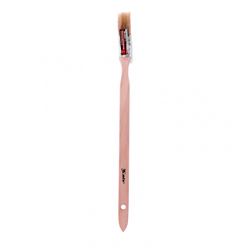 Кисть радиаторная 1", натуральная щетина, деревянная ручка MTX (83840)