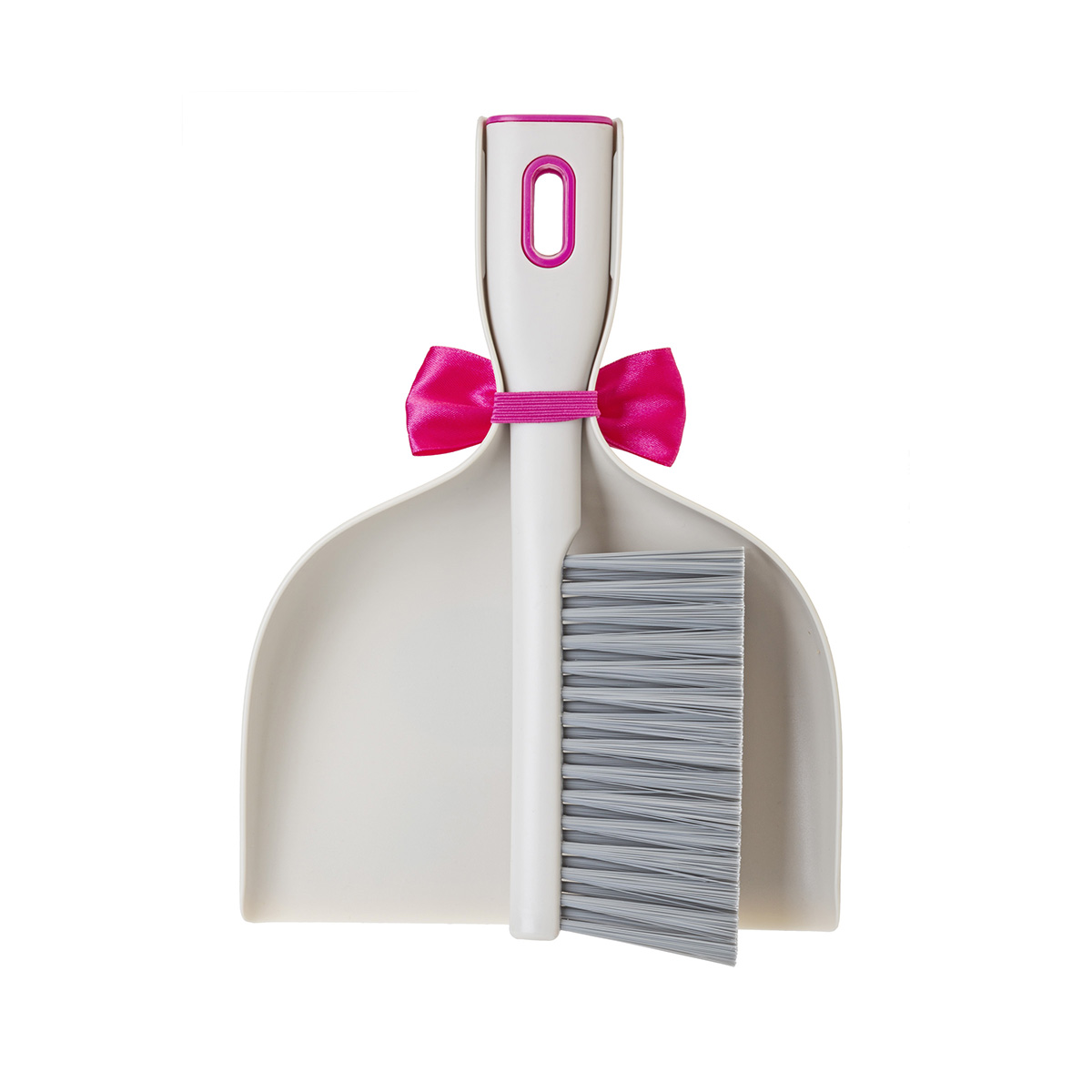 Комплект для уборки "felix" (щетка-сметка + совок) серый (1/6) "vigar" 9541