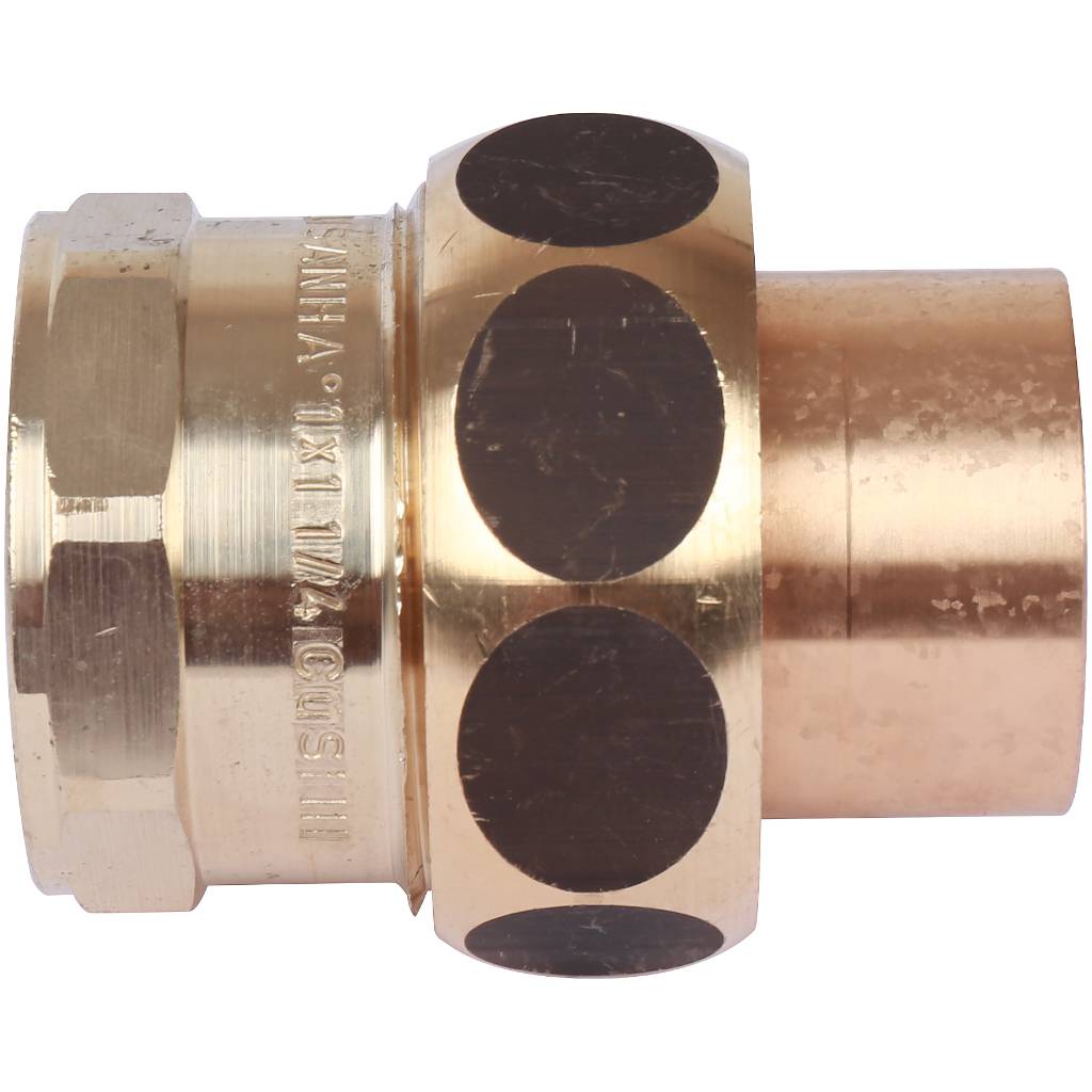 Американка (сгон) 28x1" ВР самоуплотняющаяся под пайку SANHA бронзовый 14340281