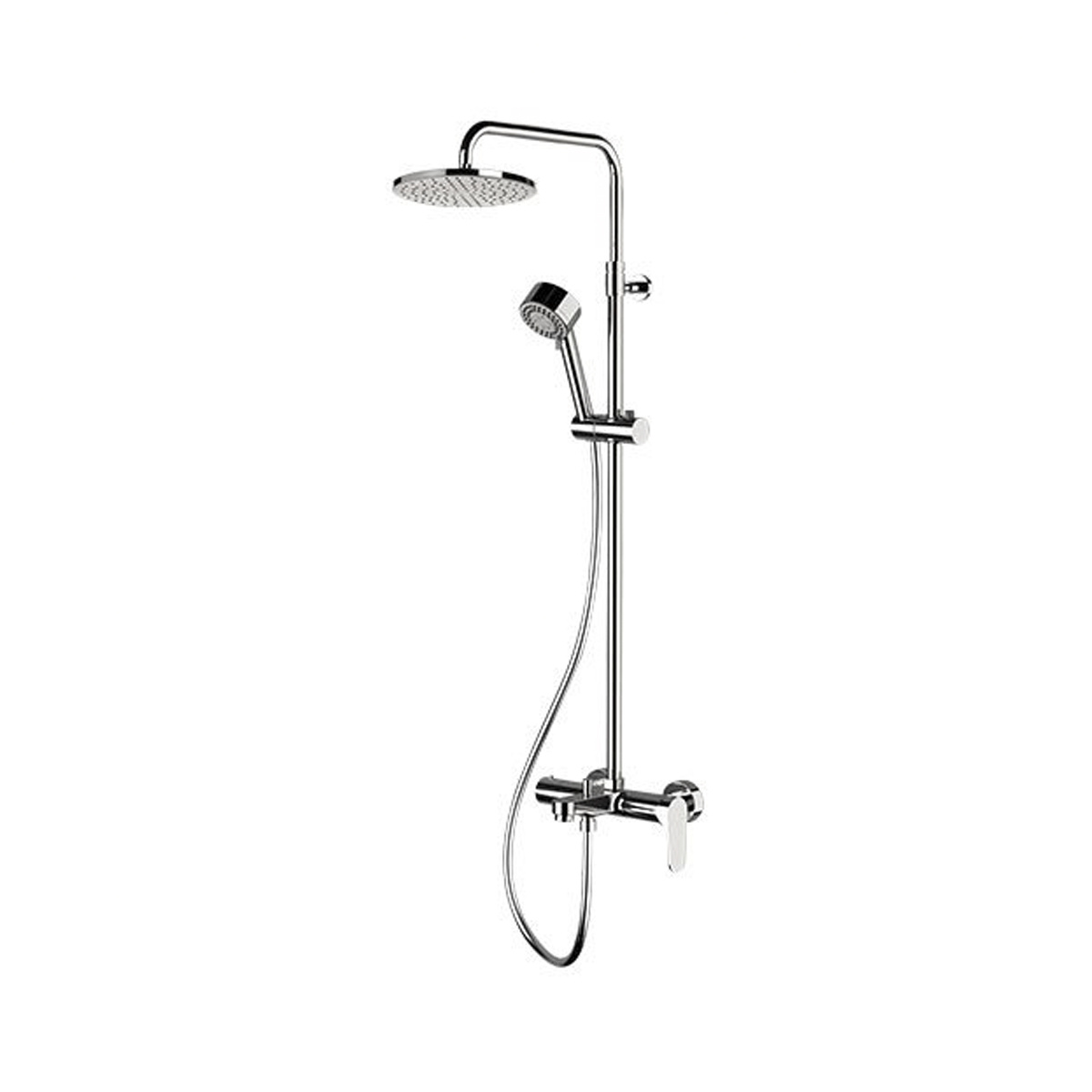 Душевая система "class line" l34amd20 верхний душ "тропич. дождь" (1/2) "remer"