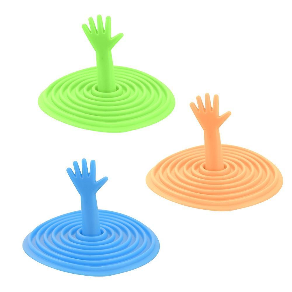 Пробка для ванн "рука" (12/288) "мультидом"  dh34-16