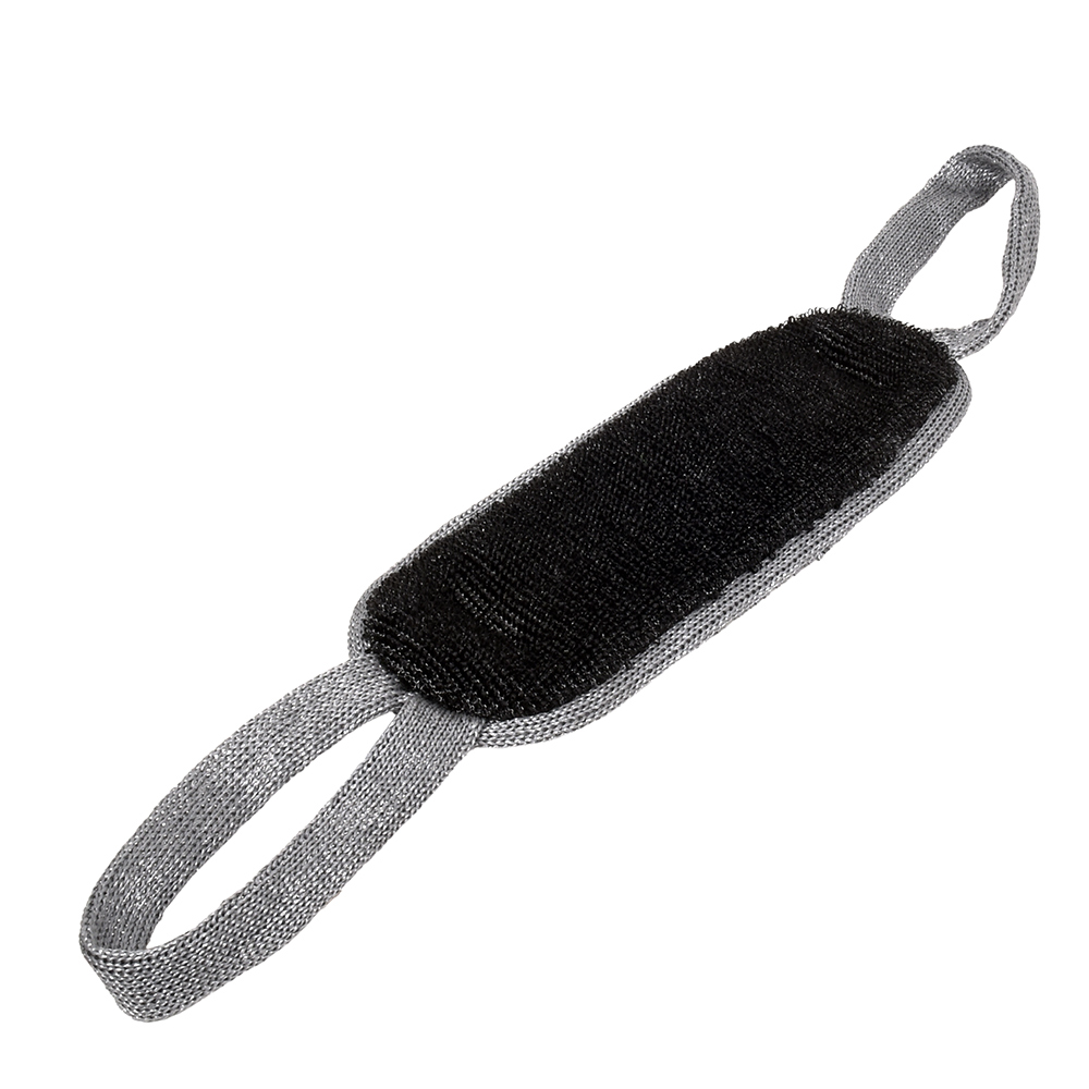 Мочалка "мужская" 37*13 см двусторонняя, полипропилен (1/30) "банные штучки" 40175