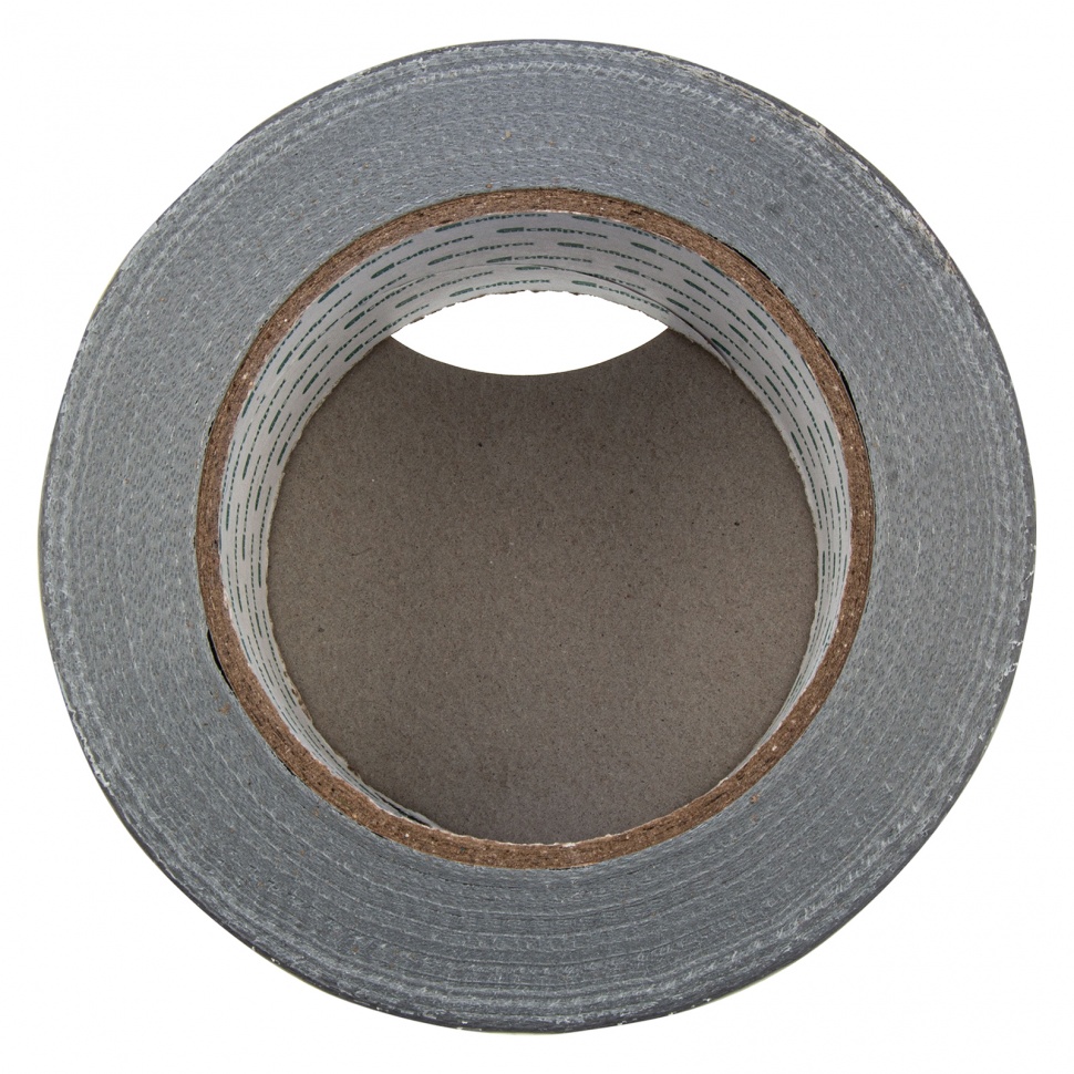 Лента клейкая армированная, 48 мм х 40 м, серебро Сибртех (888165)