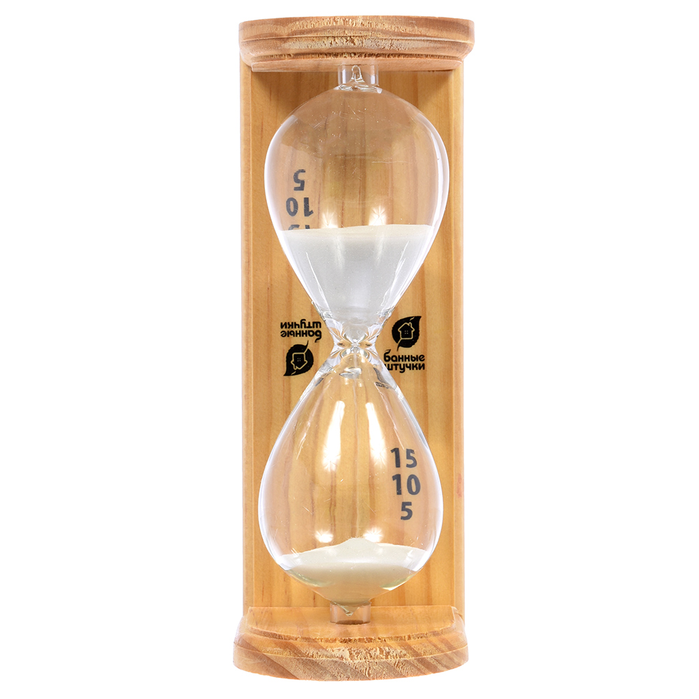 Часы песочные для бани и сауны "люкс" (1/4) "банные штучки" 18035