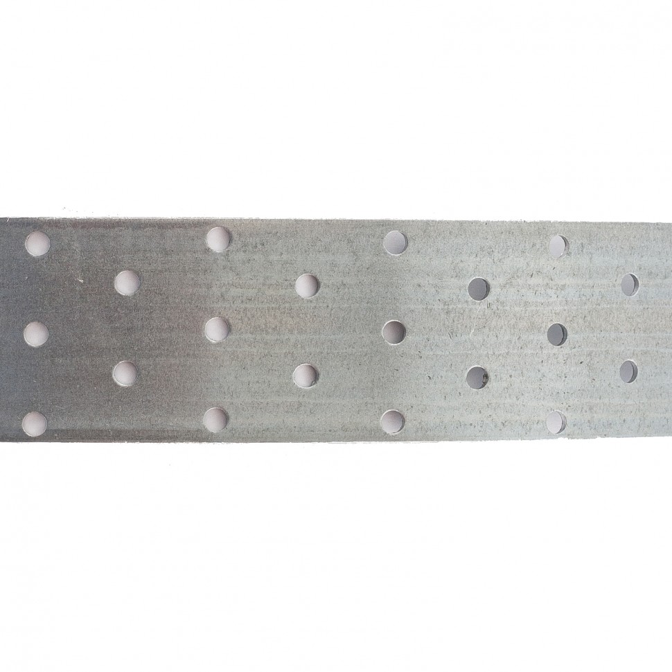 Лента перфорированная монтажная, 2 мм, LM 5см х 10 м, отвер. 4.5-5 мм, цинк Сибртех (46583)