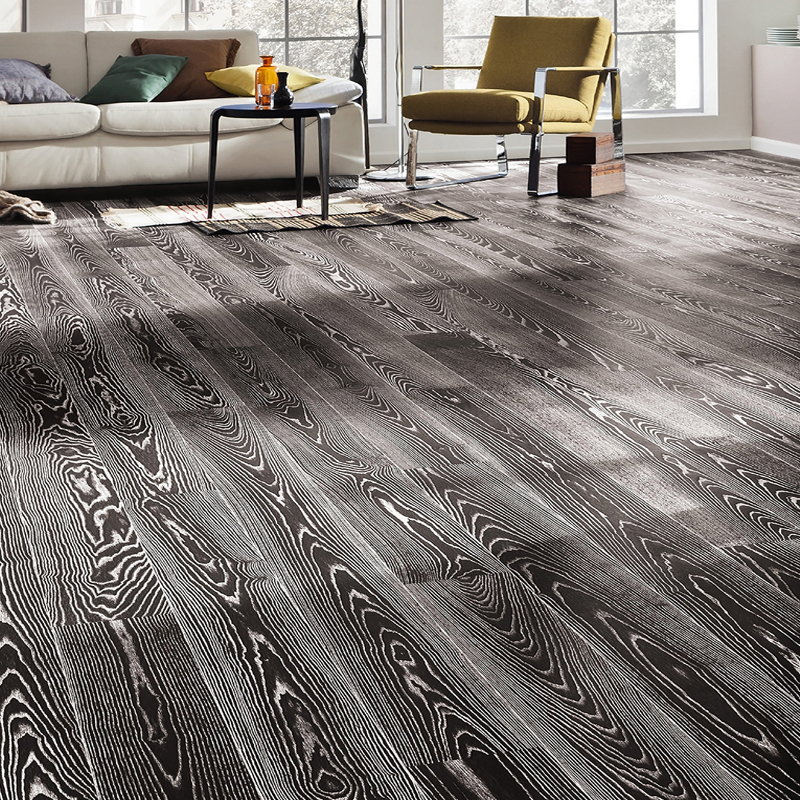 Паркетная доска Haro Series 4000 (5G) 530945 Термоясень Фэнси брашированный однополосный 4V2200 x 173 x 13.5мм