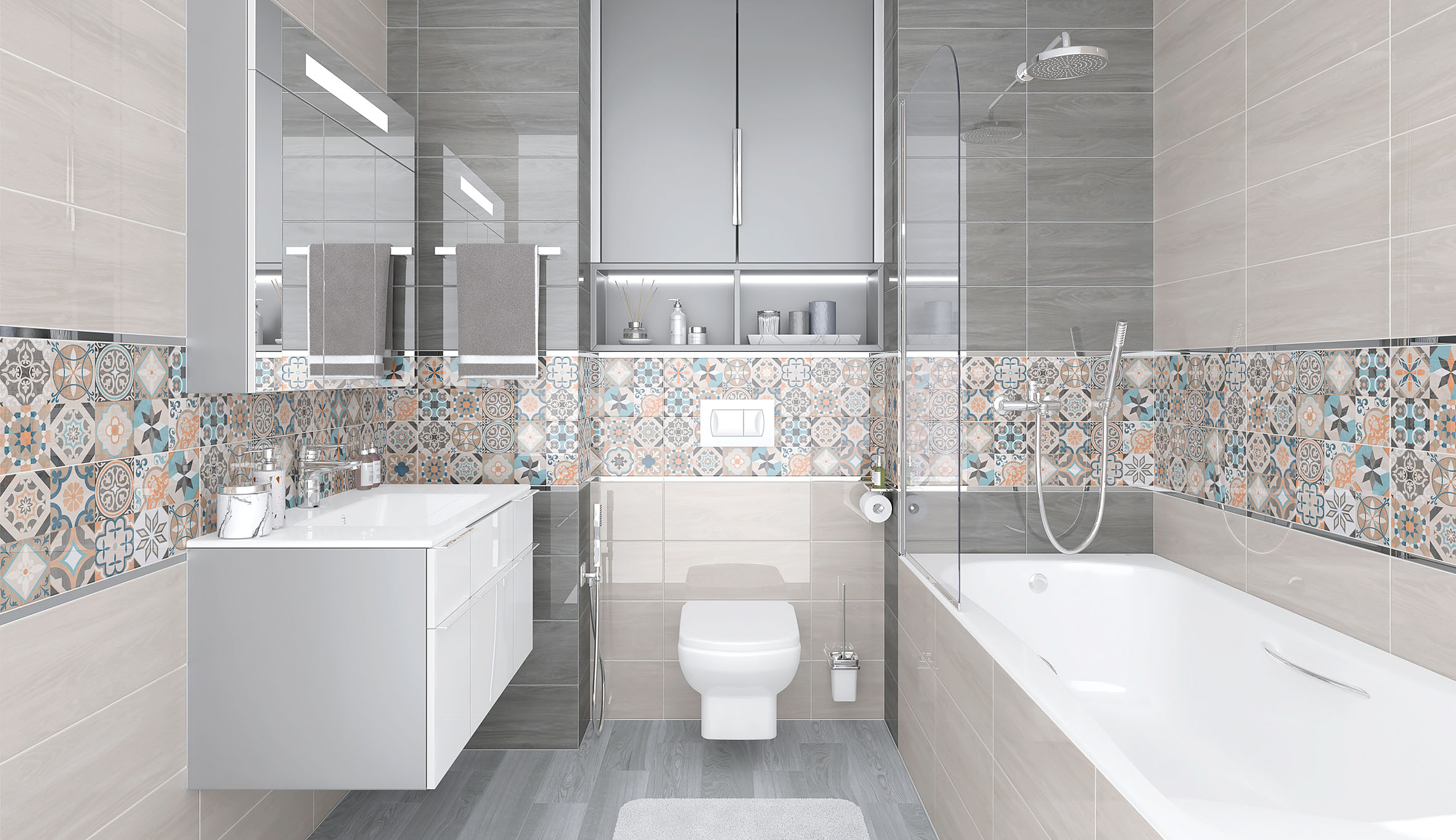 Oliver бежевый 20x50