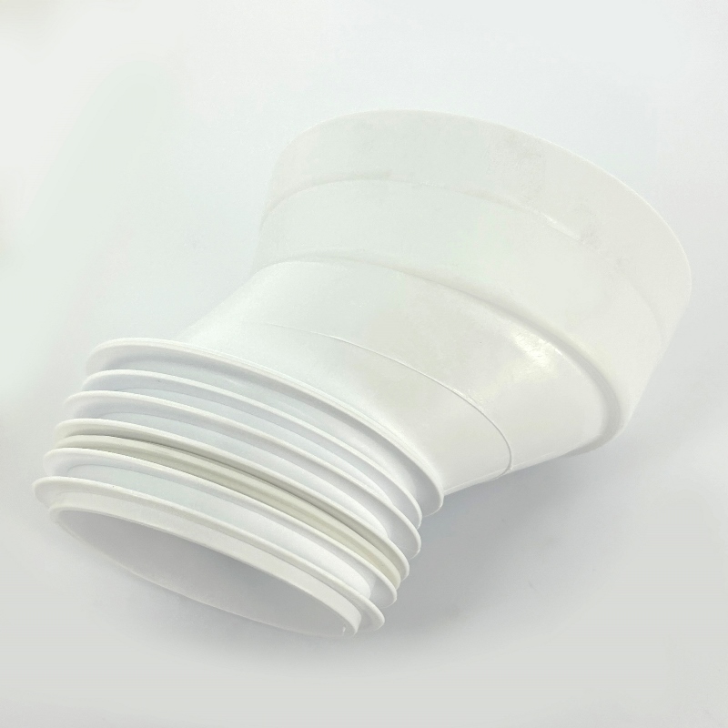 Труба McALPINE фановая L=135 мм с манжетой и 40 мм смещ., вход 97-107 мм, выход внутрь 110 мм трубы