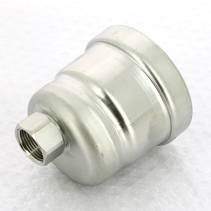 Заглушка пресс-В 76x3/4" с дренажным отверстием нержавеющая сталь Sanpress Inox VIEGA